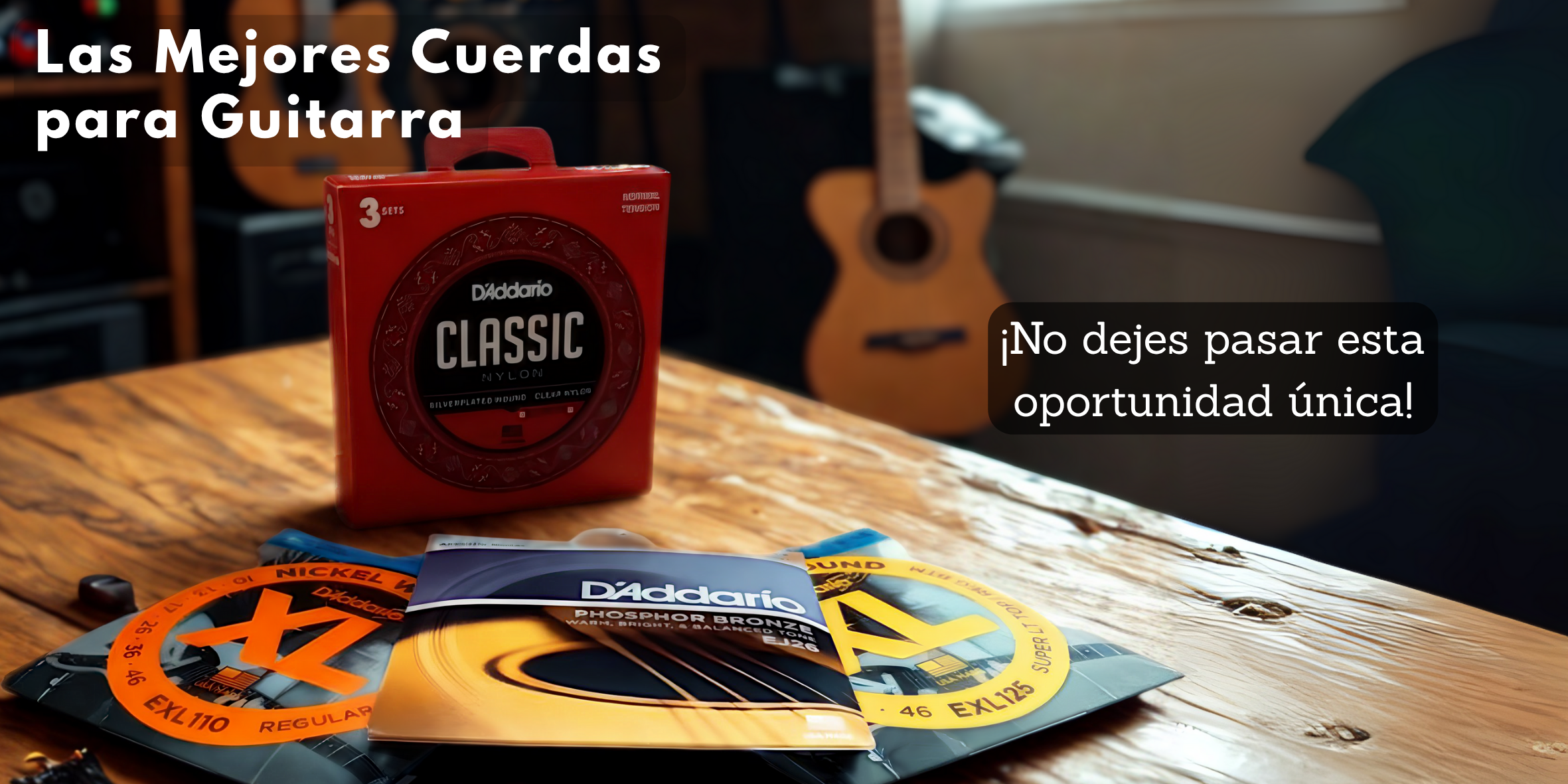 cuerdas de guitarra