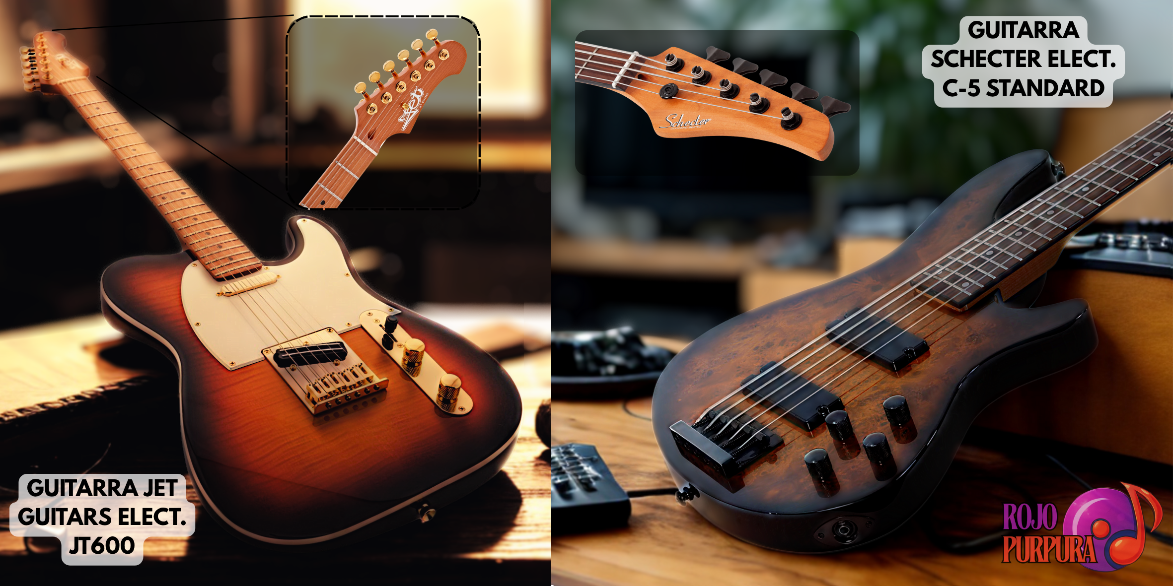 guitarra eléctrica vintage