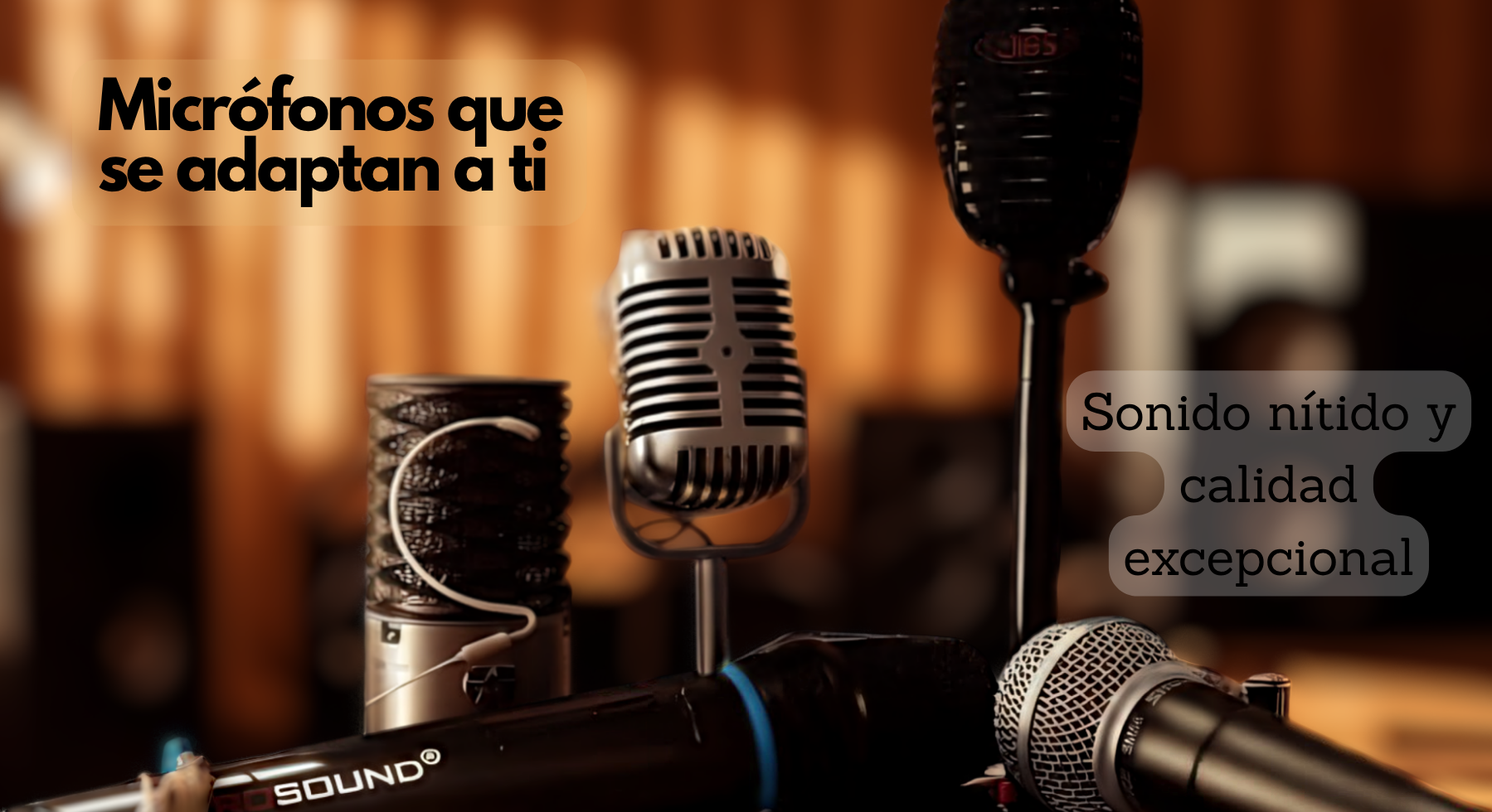 micrófono inalámbrico-profesional-audio nítido-eventos en vivo