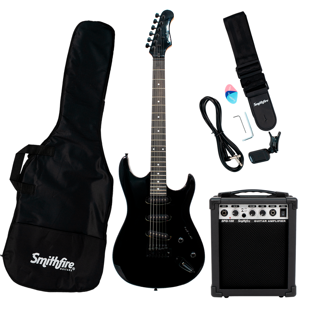 GUITARRA SMITHFIRE ELECTRICA SMI-211 PACK