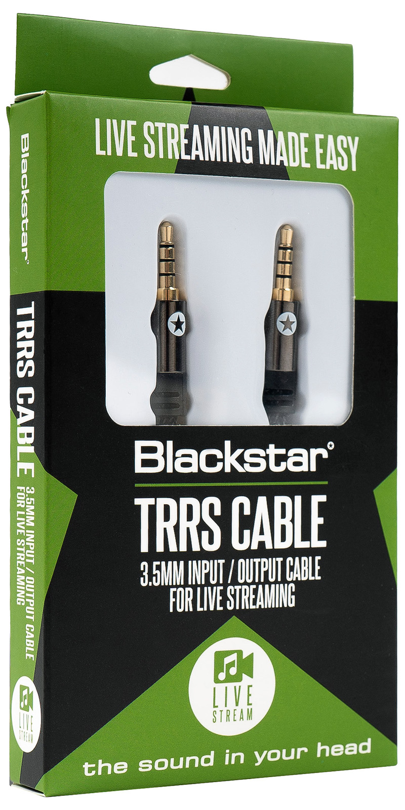 CABLE BLACKSTAR P/AUDIO MOD. TRSS