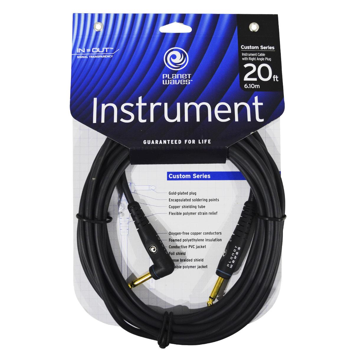 CABLE PLANET WAVE P/INST.   PW-GRA-20