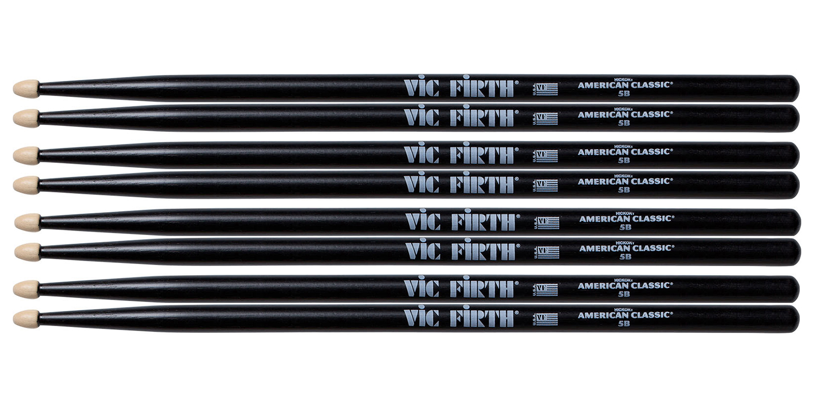 BAQUETAS VIC FIRTH    5BB    4 X 3